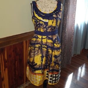 Summer silk dress